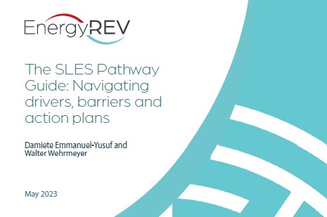 Afternoon reading - New @EnergyREV_UK report The SLES Pathway Guide: Navigating drivers, barriers and action plans Damiete Emmanuel-Yusuf and Walter Wehrmeyer @innovateuk @UKRI_News A report for those who wish to establish and upscale their systems #smartenergyplaces #scalingup