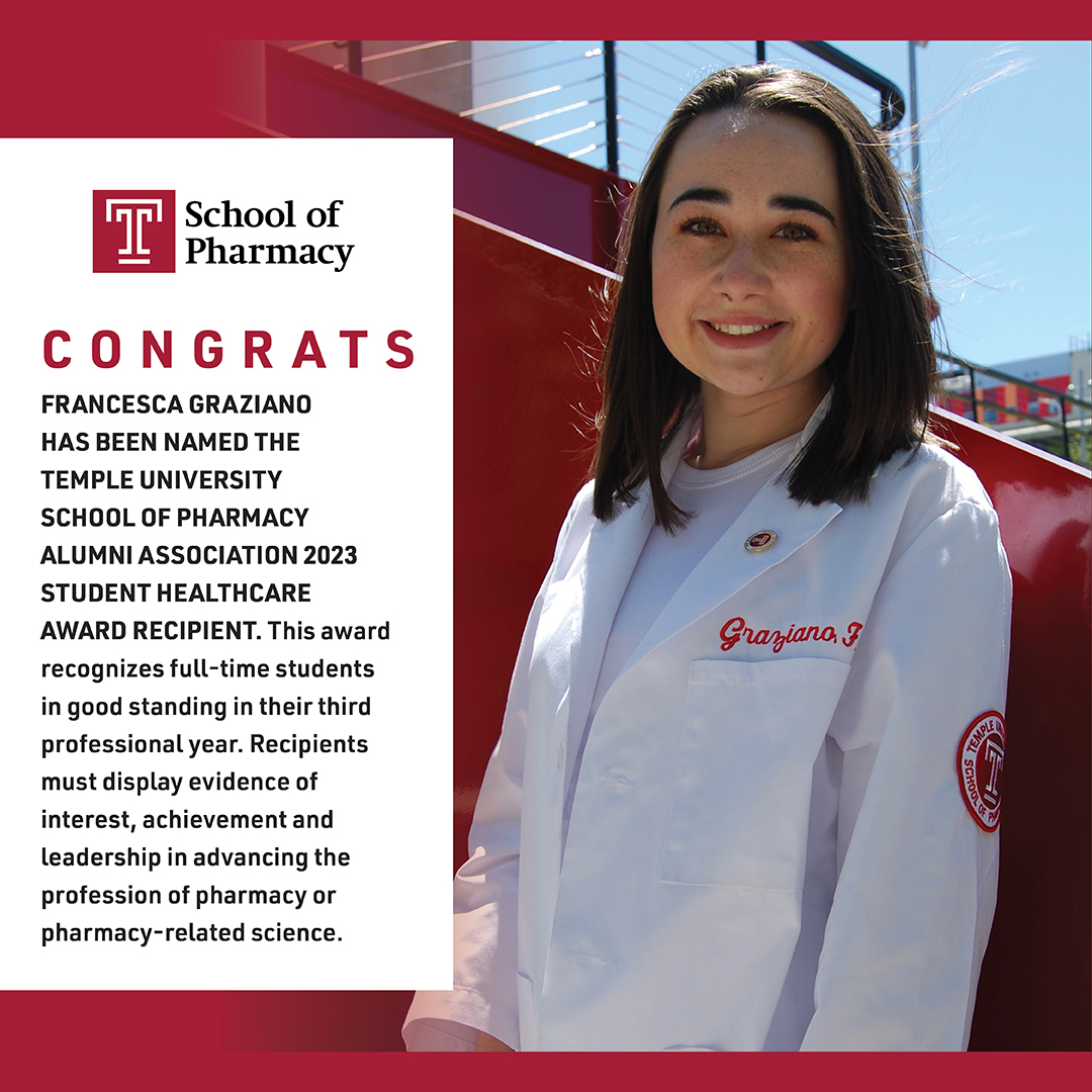 Temple University School of Pharmacy tweet media