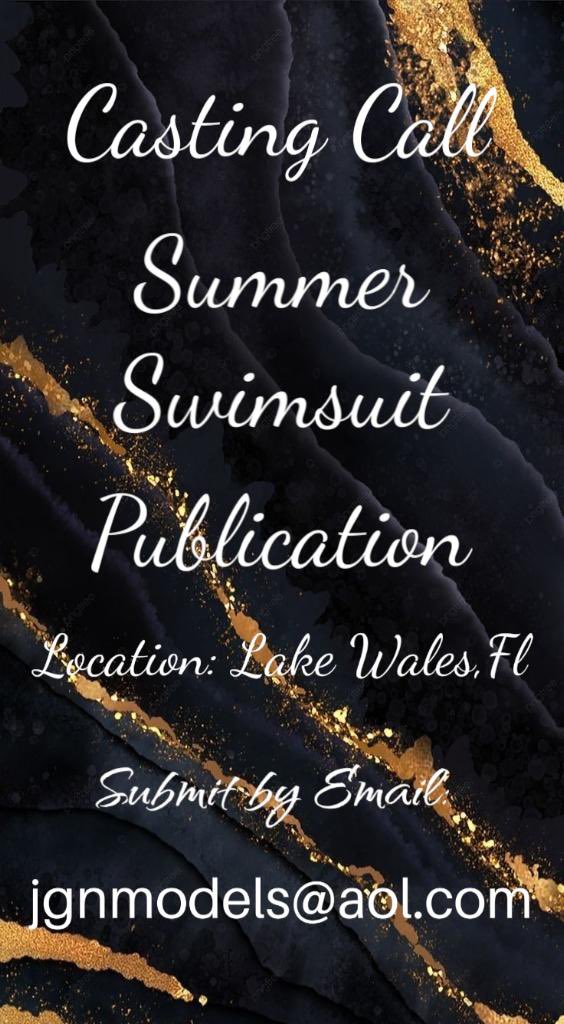 JoeyGNeas's tweet photo. We need swimwear models! #Swimwear #model #swimsuits #CastingCall https://t.co/iO8z6lhfo2