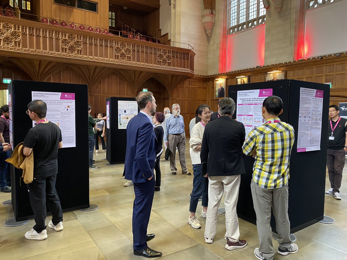bristol_smart's tweet photo. The PhD poster session is in full swing at the #smart2023 conference in the magnificent @wills_memorial building @BristolUni! 

@NetworksBristol @BristolCSN @BrisPhotonics https://t.co/IoJIVn42up