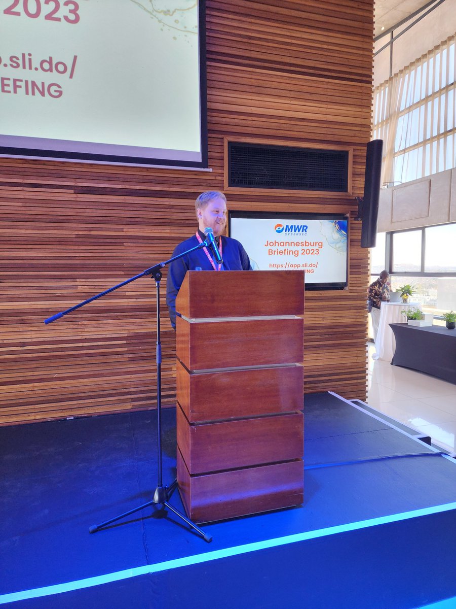 Connor du Plooy talking through common misconceptions around mobile application security, the risks associated with mobile devices such as kiosks or point-of-sale systems, and finally a brief overview of mobile device management solutions. 
#mwrbriefing #mobilesecurity
