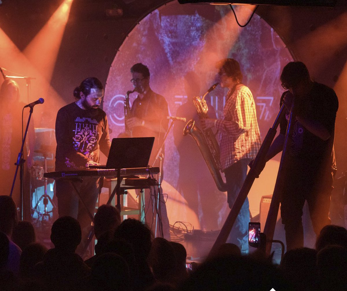 MOSTMusicEu's tweet photo. [ARTIST EXCHANGE] 

On July 1. Oratnitza's unique sound will turn the stage of Haapavesi Festival upside down! Assigned by ARTE Feastival the band is in charge of filling the air with hefty ethnobass beats!

Photo: Fusin Embassy

#mostmusic #balkanmusic #artistexchange https://t.co/3v1Sxu47Zu