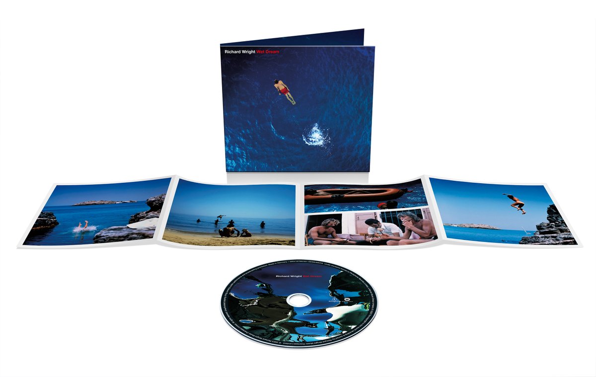 pinkfloyd's tweet photo. Richard Wright’s debut solo album, ‘Wet Dream’, is to be reissued on vinyl for the first time since its original release in 1978, this time in deep blue transparent marbled. It will also be available on streaming platforms for the first time ever including a new Dolby Atmos mix, on CD and on blu-ray which includes a 5.1 mix and never before released personal images and videos from around this period of his life.

To be released on 28th July - the actual date of his 80th birthday - it will initially be made available on CD and all streaming platforms, with the vinyl and blu-ray editions of the record being released on 29th September. You can pre-order all formats from https://t.co/3O0ErX8zF3. 

Remixed by Steven Wilson, this reissue comes with brand new artwork, referencing the nautical theme of the record, that was commissioned and art-directed by Gala and Jamie Wright, Richard’s children and managers of his estate. The original artwork was designed by Storm Thorgerson and photographed by Aubrey Powell for Hipgnosis and features in the vinyl booklet.