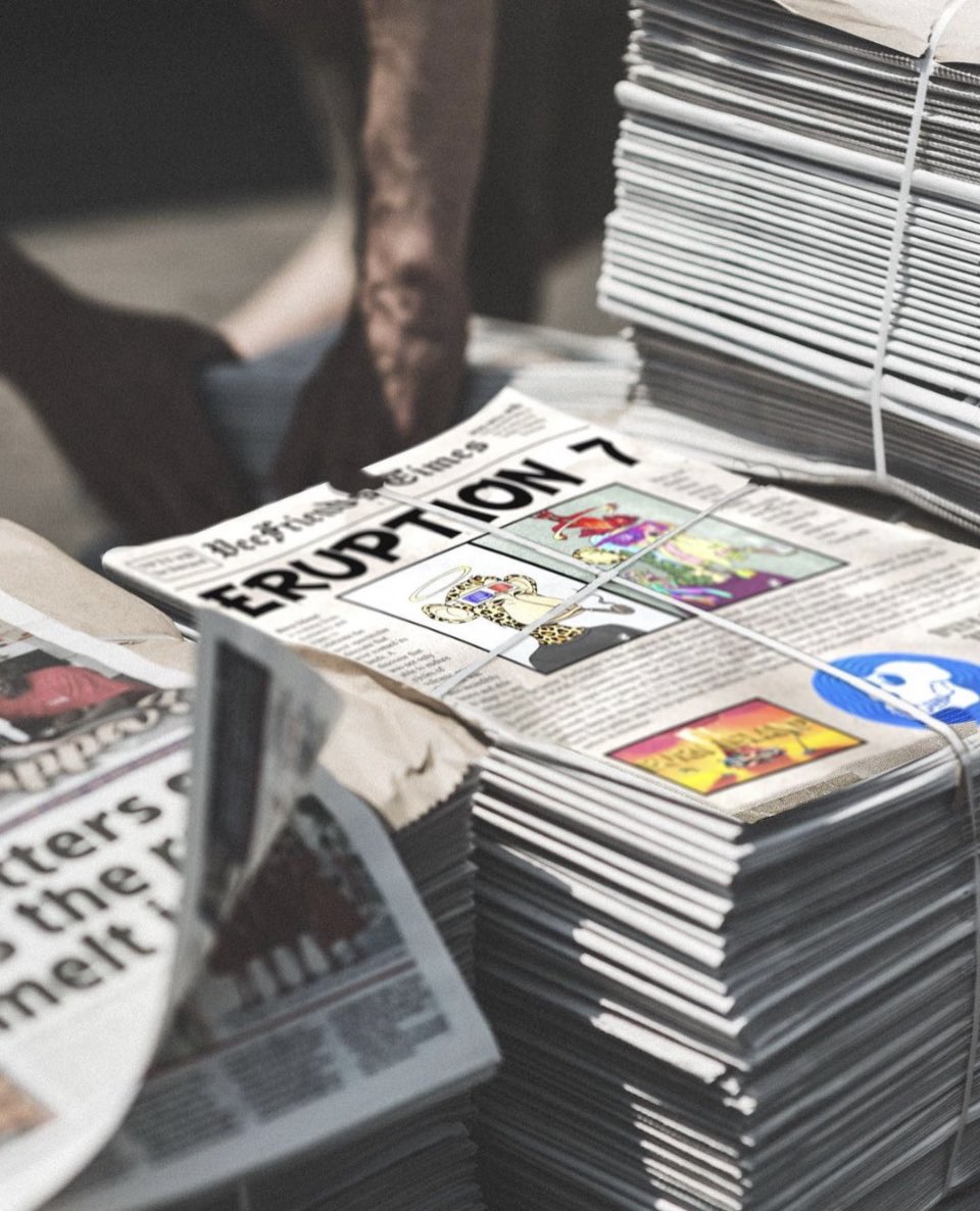 GM! 📰 ☕️
It finally happened 🔆
I’m officially a member of the <a href="/BoredApeYC/">Bored Ape Yacht Club 🍌</a> thanks to the amazing opportunity from <a href="/garyvee/">Gary Vaynerchuk</a>  
I took a leap of faith last year Sold my business and went all in on <a href="/veecon/">VeeCon</a> tickets and everything <a href="/veefriends/">VeeFriends</a> 🐼