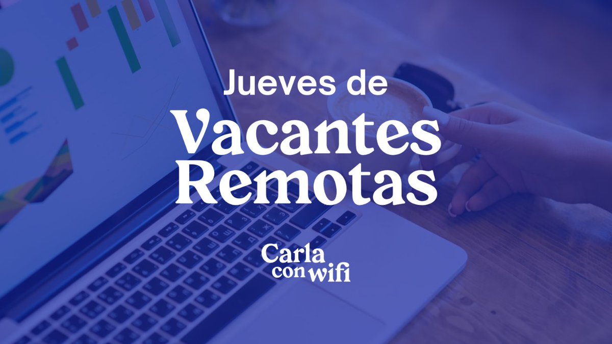 carlaconwifi's tweet photo. Hoy les traigo...12 VACANTES DE EMPLEO 100% REMOTO disponibles en este momento! 👀

Abro hilo 🧵

(Favor RT para ayudar a personas a encontrar trabajo! 🚀) https://t.co/Vcn09zMLg6