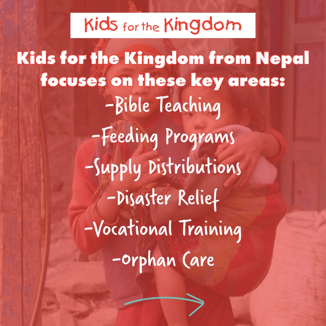 k4k's tweet image. Meet Kids for the Kingdom from #Nepal! National Director David Prasain is transforming his #community with #feedingprograms, #disasterrelief, and #orphan care! Swipe to learn...

#nonprofit #missions #Jesus #christian #giveback