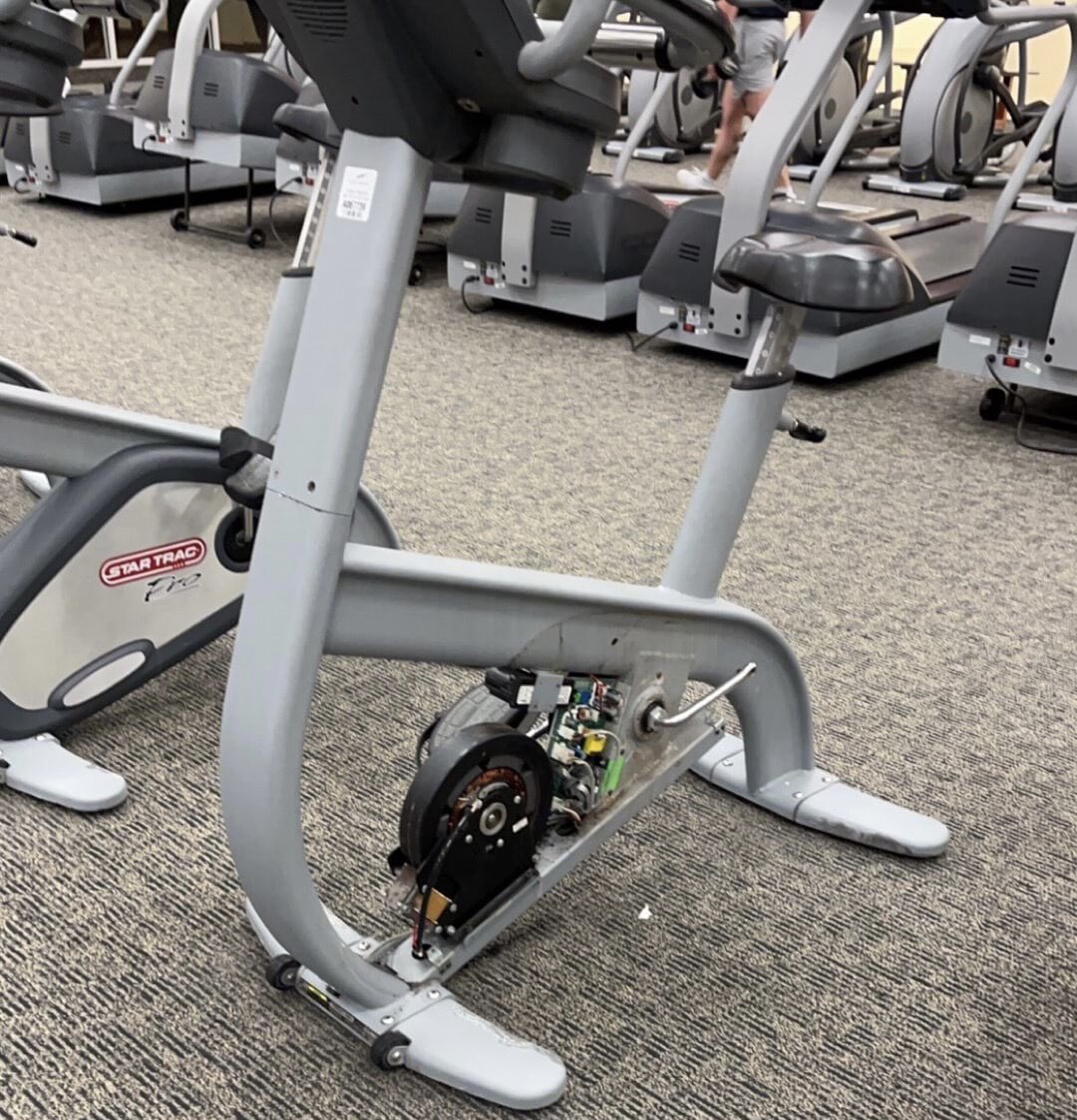 Don’t go on the bikes at LA Fitness. They are using you to mine bitcoin for them.