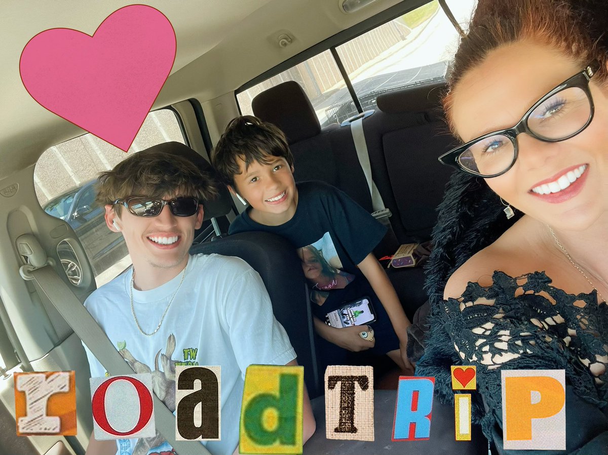MsGreinABC's tweet photo. Having a little summer fun with my boys Road Trip….. #adrenalinejunkies #sixflagsfun https://t.co/9AvKF7UWgH