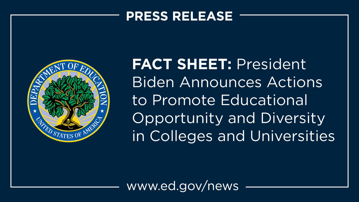 U.S. Department of Education tweet media