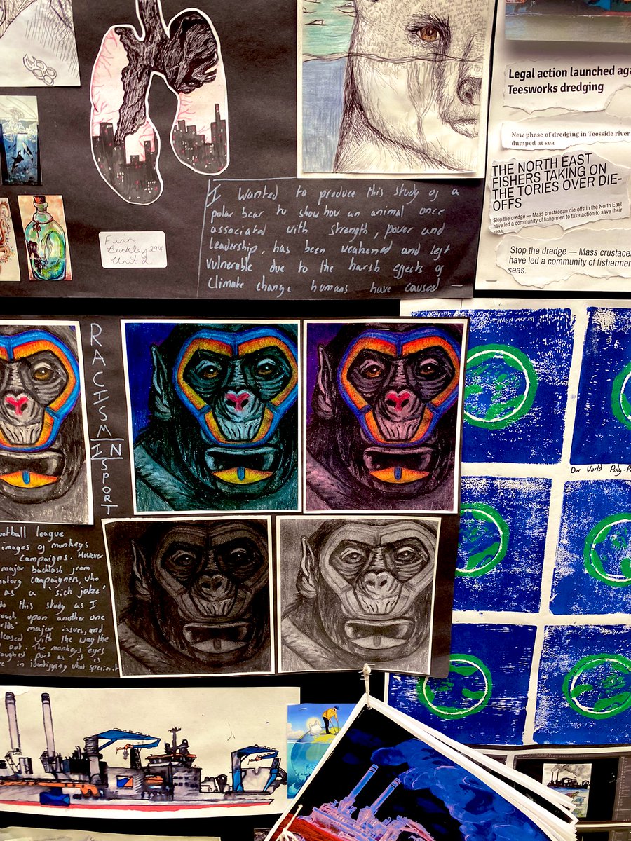 We have so unbelievably talented artist at North Shore academy. Just look at the displays around the academy to celebrate our theme of the week 
#artistictalant