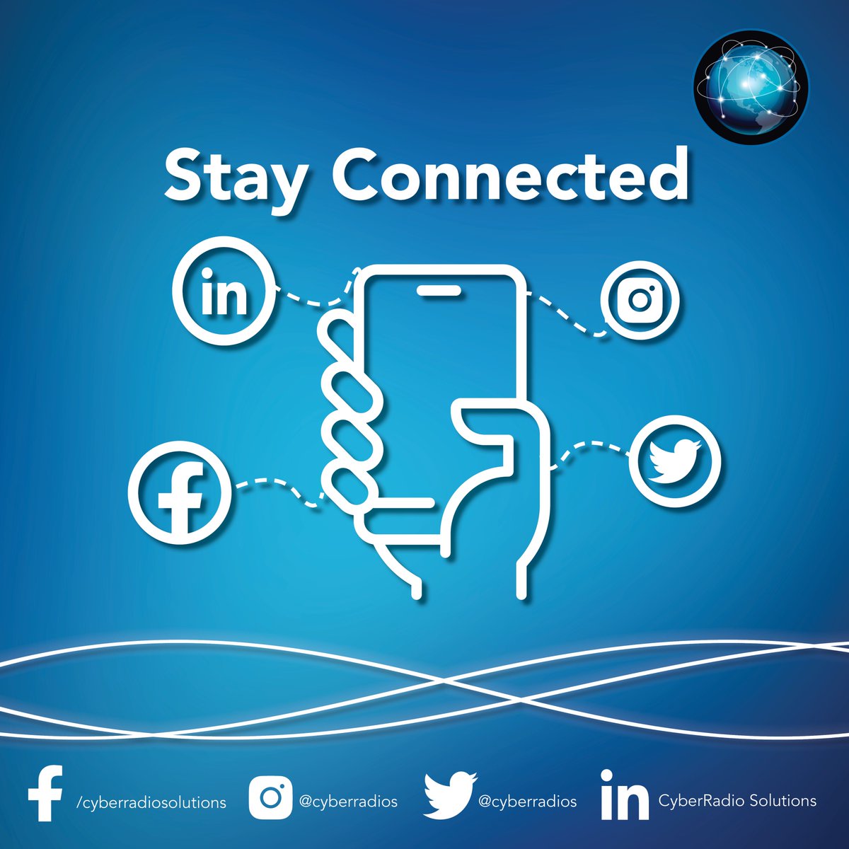 It's International Social Media Day! Stay connected with CyberRadio Solutions on all of our social media platforms.

#Military #engineers #success #microwaveradios #engineering #cyberradiosolutions #innovation   #tuners #receivers #transceiver #lowfrequency #channeldensity #STEM
