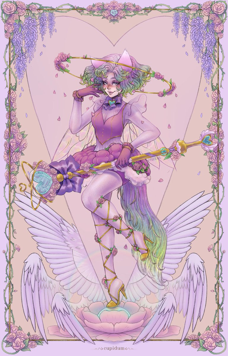 mafickae's tweet photo. It's done 😎I'm super proud of this one.

💜Very old @DiscoPeligro tarot inspired art I've always wanted to experiment with and just got around in doing.
Might do more of these so stay tuned for that if you're interested! Looking at you magical girl Vtubers~

⬇️Close ups below!⬇️ https://t.co/ZNjUHZ49pA