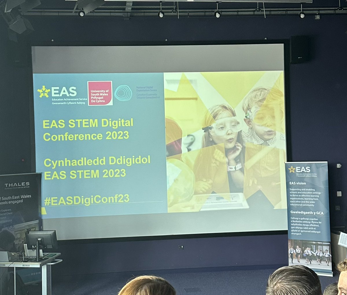 gilwern_school's tweet image. An inspiring day spent at USW Newport Campus for the #EASDigiConf23. Lots of exciting workshops and professional discussions on how to develop learners for the future 🧠💻#ComputationalThinking @EAS_Digital #LegoEducation