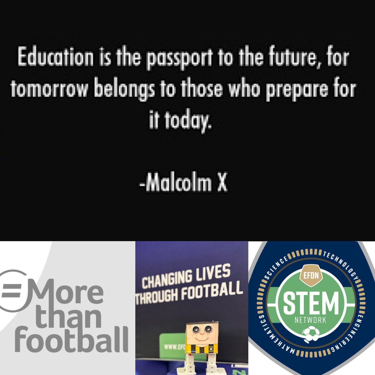 Today, Lynsey was at Hampden for the EFDN STEM conference.

STEM projects typically involve hands-on activities, problem-solving, critical thinking & collaboration 🧠 #ThePowerOfFootball #MoreThanJustASport