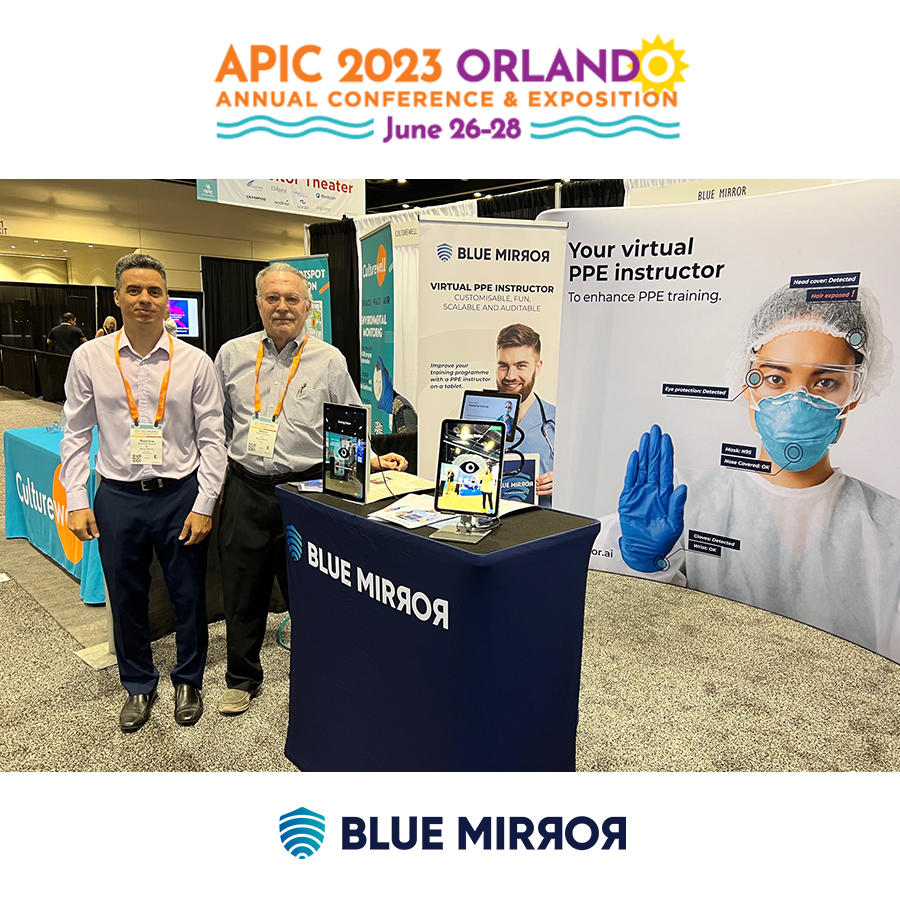 Many thanks to everyone who made Blue Mirror's participation in APIC 2023 so fantastic.

#APIC2023 #healthcare #health #handhygiene #infectionprevention #donninganddoffing #infectioncontrol #healthcareworkers #agedcare #ppetraining