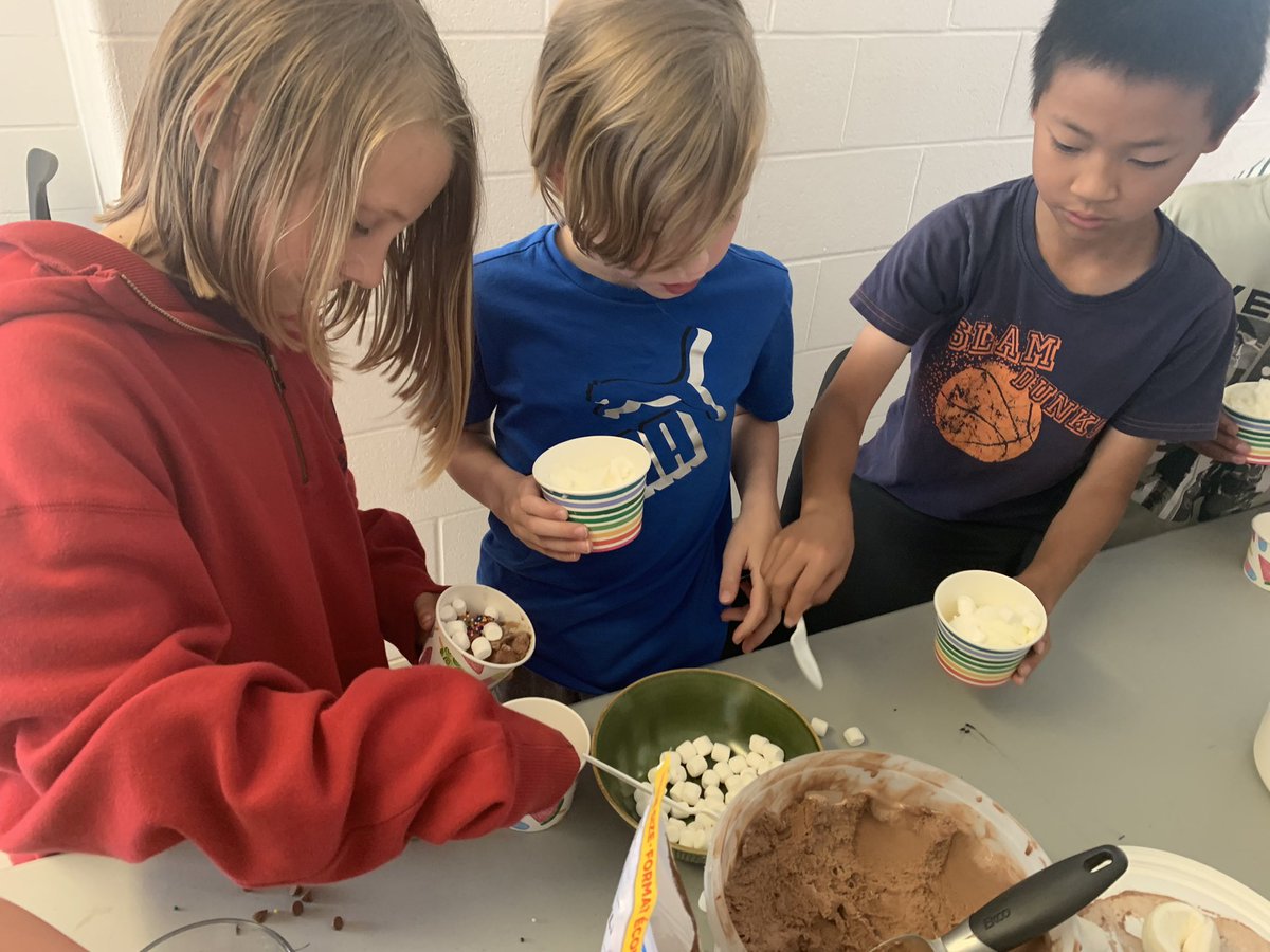Finishing up an amazing year with a little ice cream sundae party and water balloon fight
