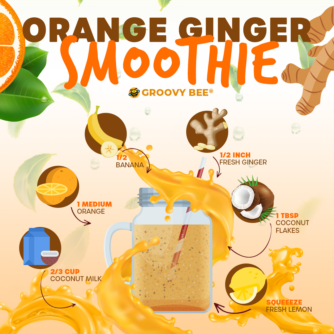 Orange Ginger Smoothie

#smoothielover #breakfastsmoothie #smoothiebowl #smoothie #healthyliving #healthylifestyle #smartchoice #organic #naturalremedies #healthbenefits #healthyeating #detox