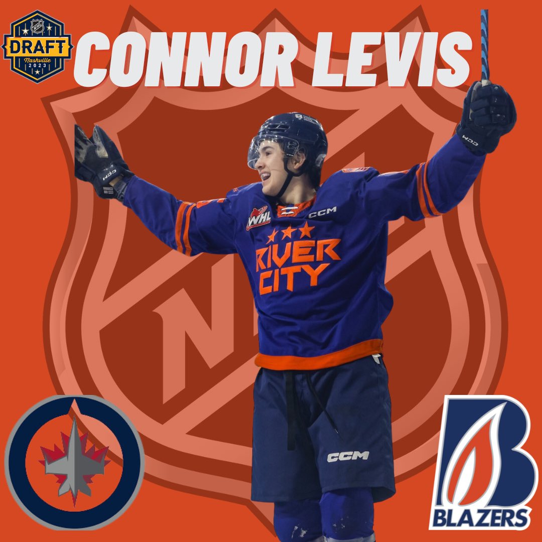 blazerhockey's tweet photo. Flying to @NHLJets!
Congratulations @levis_connor 🔥 https://t.co/W5cGGnTSNq