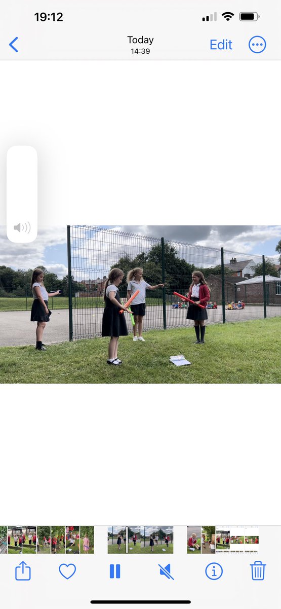 DSJ_Year5's tweet photo. A few more pictures of this afternoon’s music lesson. Composing using Boomwhackers! Great job once again Year 5. https://t.co/MzdmVcxec2