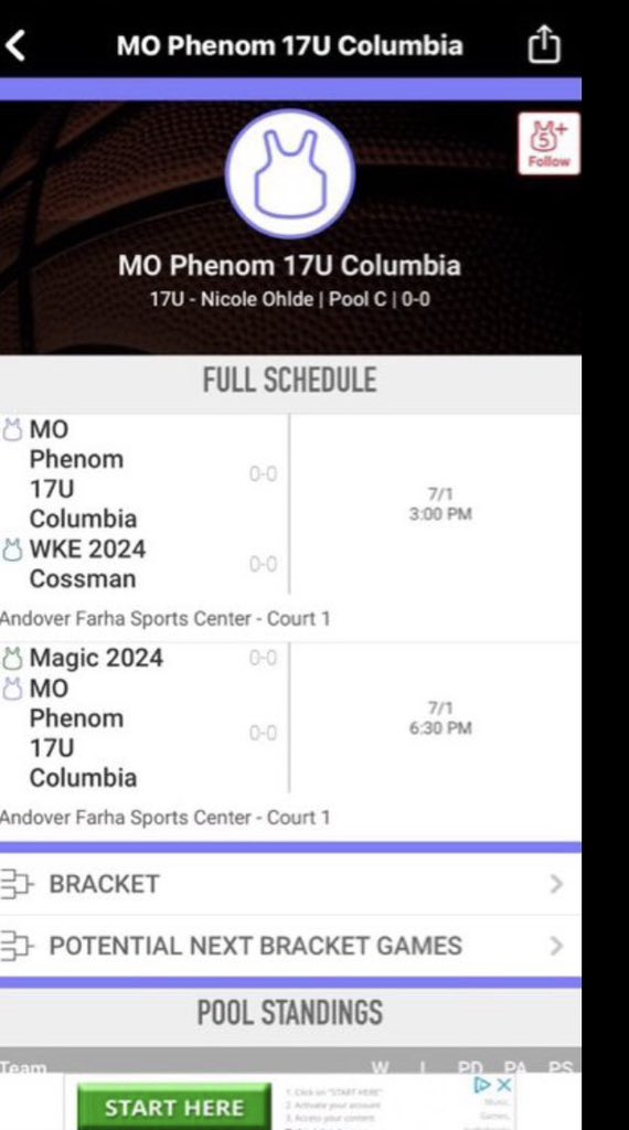 Super excited for this weekend in Wichita! Here’s my team’s schedule
@dbaggs3 
@MissouriPhenom 
@greglogs