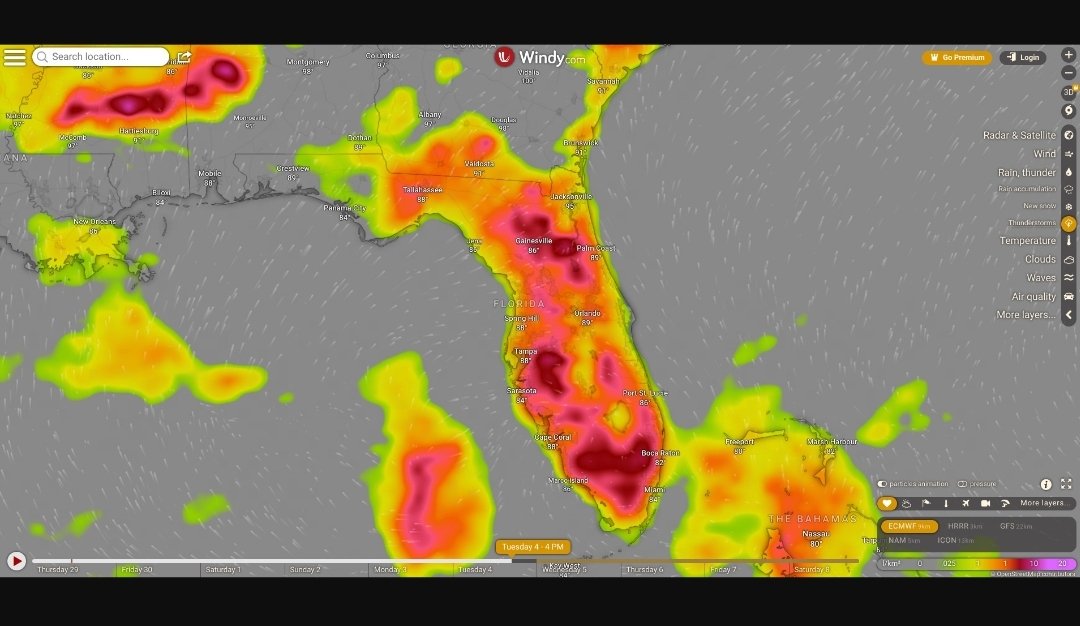 GmrsKissimmee's tweet photo. #4july High Temperatures #noaa #gmrs #hamradio #amateurradio #rainingdays https://t.co/Pl1NCEPpyp