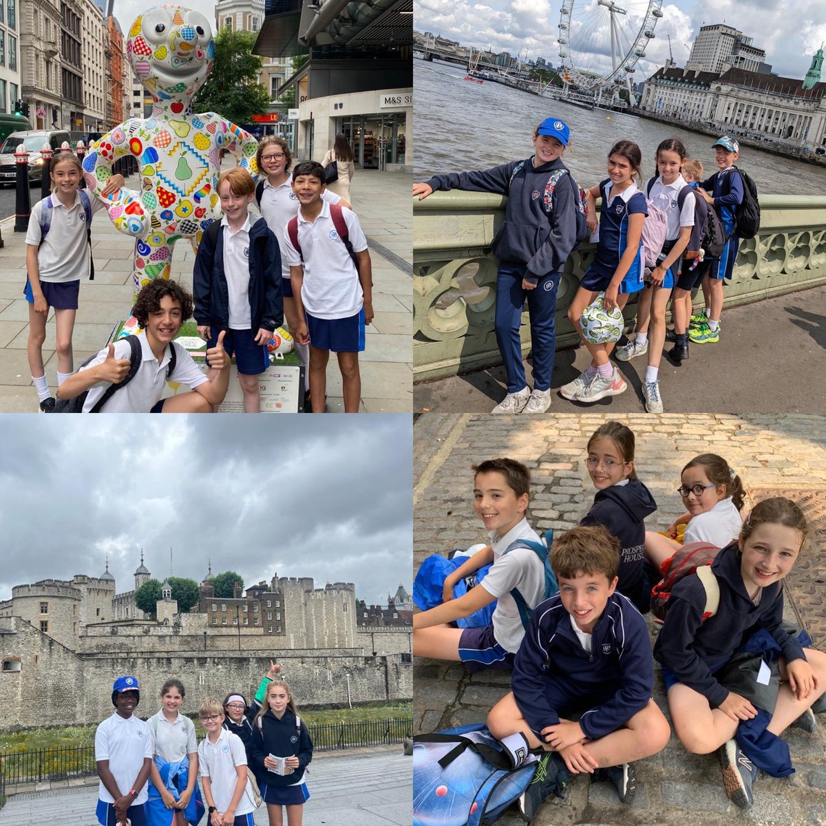 Year 6 have had their final PHS adventure today…. Navigating their way around the landmarks of London taking in Hyde Park, the Tower and the City and all points in between #ProspectHouseSchool #PHS #putney #prepschool #Y6leavers #london