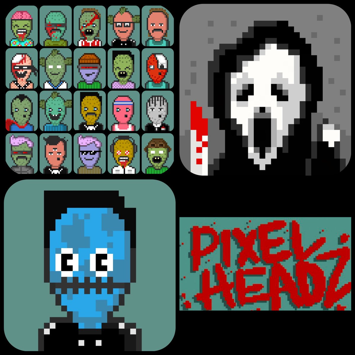 21 <a href="/pixel_headz/">🪰pixel headz🪰</a> V2 so far. 🤷‍♂️ Fkn gas. 🤣 <a href="/opensea/">OpenSea</a> #NFTs #NFTCommunity