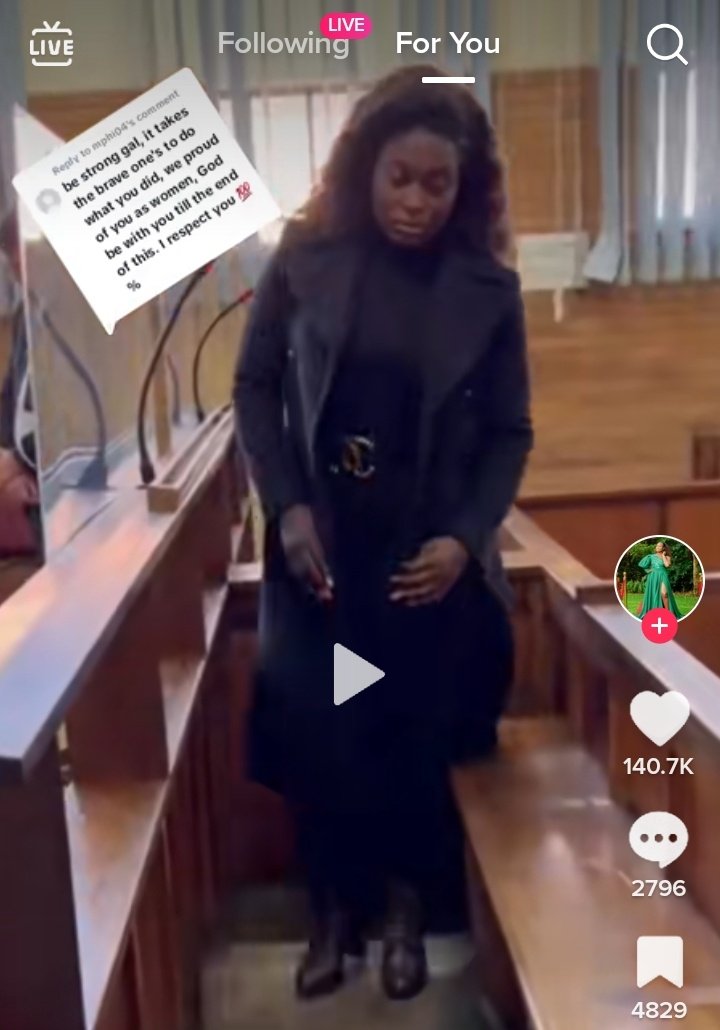 Kholofelokim's tweet photo. I just found out about this lady on tik tok, she was gang raped by 4 men..after the court did not find them guilty, she killed all 4 of them. What a fearless hero https://t.co/mHavFjpp4i