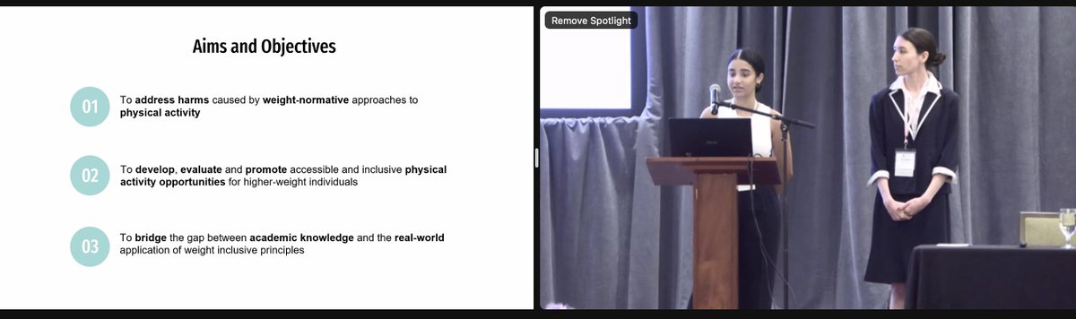 Body Image & Health Research Lab (@bihresearch) on Twitter photo Congratulations to undergraduate and Masters students Megan and Sara on sharing their presentation entitled 'Pathways and pitfalls to conducting ethical research on promoting weight inclusive physical activity' at the <a href="/StigmaConf/">Wt Stigma Conference</a>! #BIHresearch Congratulations to undergraduate and Masters students Megan and Sara on sharing their presentation entitled 'Pathways and pitfalls to conducting ethical research on promoting weight inclusive physical activity' at the <a href="/StigmaConf/">Wt Stigma Conference</a>! #BIHresearch