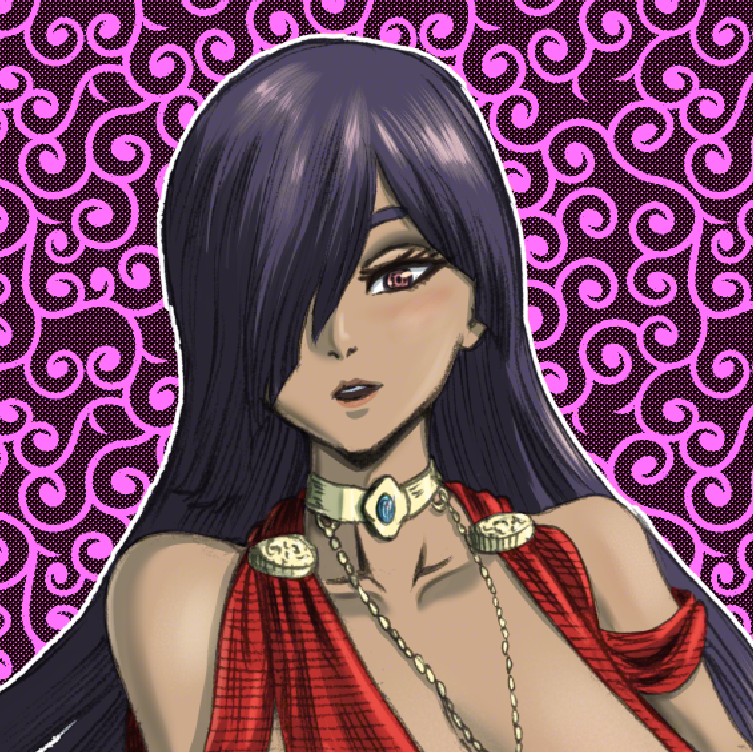 Nef_Arius's tweet photo. @Pridebycreation @axl99 @ZakugaMignon @ArtShieldTeam ArtShield watermarks the image. It's really subtle, but the idea is that it should be borderline imperceptible to the human eye, yet a huge pain in the ass for AI to try and take from. Compare my recent drawing with and without the ArtShield (screenshots). See the purple squares? https://t.co/Oep2H7d4AB