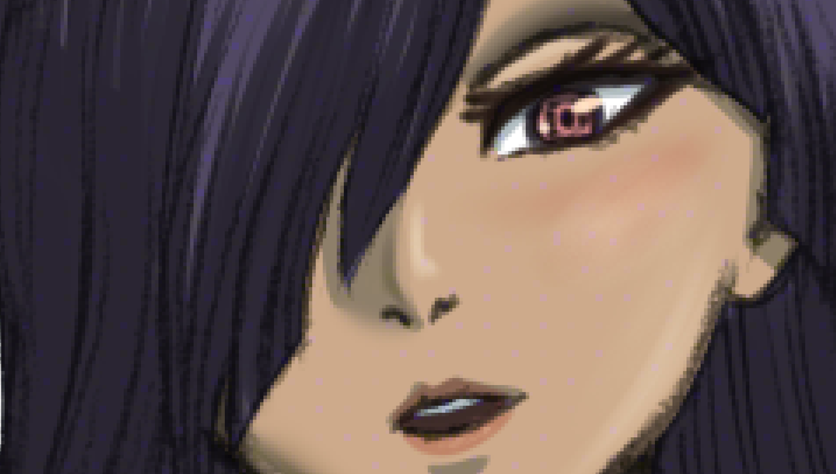 Nef_Arius's tweet photo. @Pridebycreation @axl99 @ZakugaMignon @ArtShieldTeam ArtShield watermarks the image. It's really subtle, but the idea is that it should be borderline imperceptible to the human eye, yet a huge pain in the ass for AI to try and take from. Compare my recent drawing with and without the ArtShield (screenshots). See the purple squares? https://t.co/Oep2H7d4AB