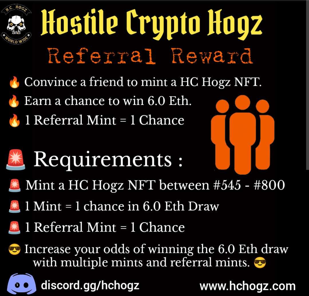 frankniczzy's tweet photo. 🔥 Too many are snoozing on @hc_hogz! They're giving away 6 ETH with just a 1 in 255 chance to win. I've seen you all take bigger risks for less. Why not try for what Hostile Crypto offers? We're already at 622 mints, inching closer to 800. That 6 ETH could be yours! 🚀 #NFTs https://t.co/AqR0cS5J73