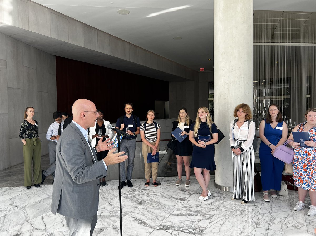 On Tuesday evening, young professionals and summer interns stopped by Planning Your Future in International Affairs, an informational fair where prospective graduate students learned about all the different programs offered at SFS.
