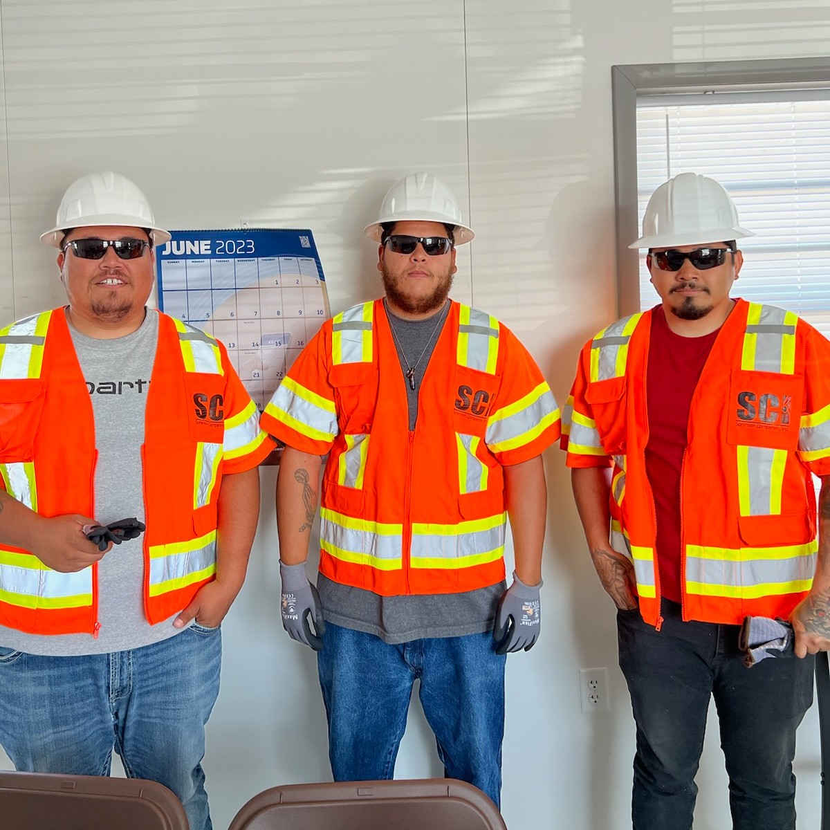 CongruexGroup's tweet image. The One Congruex family just got bigger. Welcome Isaiah, Xavier and Leland who just completed day 1 of safety training at Congruex SCI. 

#OneCongruex #NetworksBuiltBetter #Saftey #BuildingTomorrowTogether #Telecom