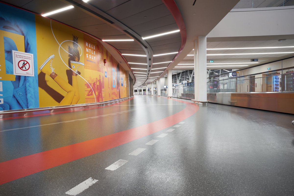 The completion of #smpproject YYC Airside Connections Corridor provided rerouting of major terminals to ensure safe and efficient  connections for travellers!

#yycairport #yyc #electricalengineering #smpengineering