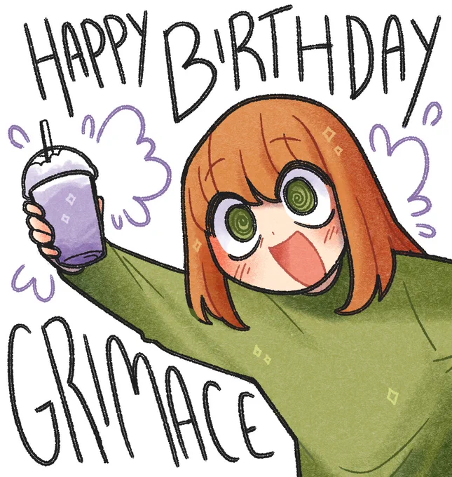 Happy Birthday Grimace!