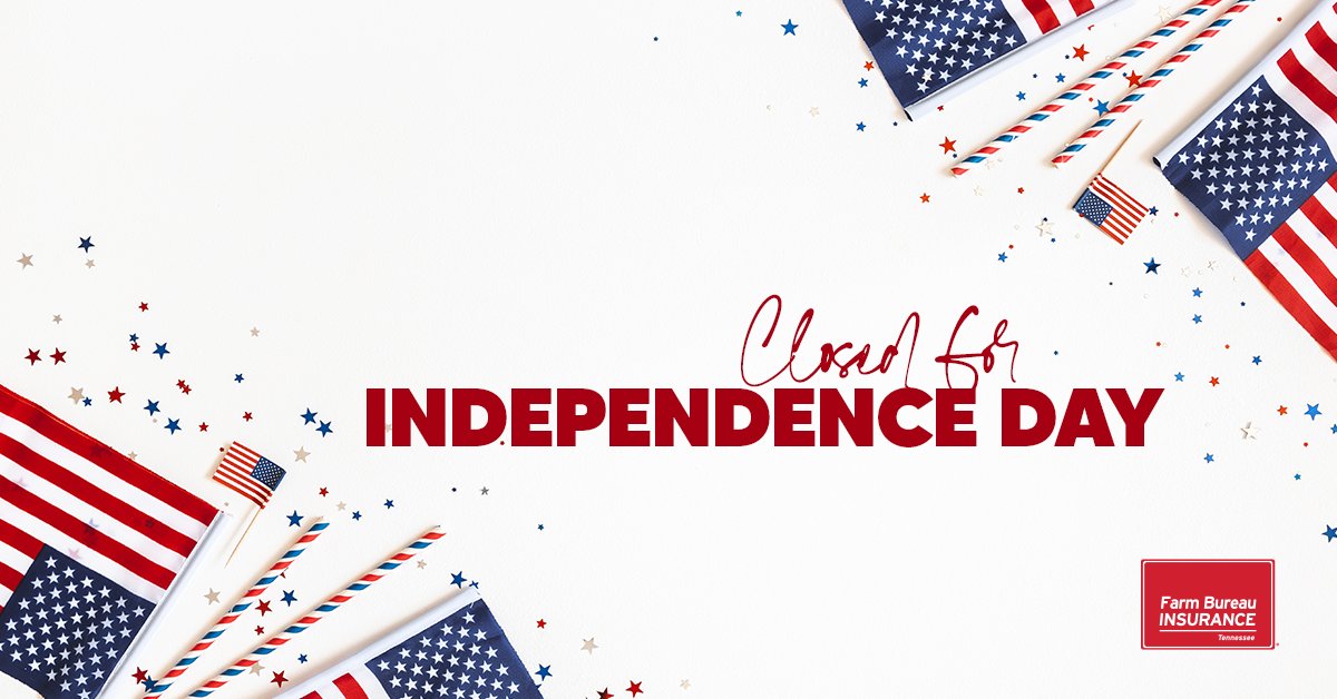 Our office will be closed Tuesday, July 4, for Independence Day.

To file a claim while our offices are closed, please call our 24/7 Claims Reporting Service at 877-876-2222 or visit fbitn.com/file-a-claim.