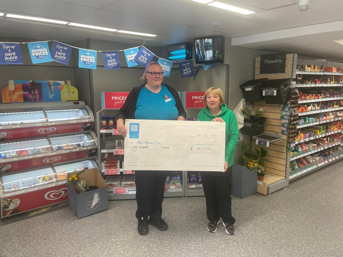 More community support for our Golspie & Tain stores 
#communityfund
#itswhatwedo
@DSimps0104 @andybDGM @PaulMcPCoop @Tom_MPM @jill_sowden