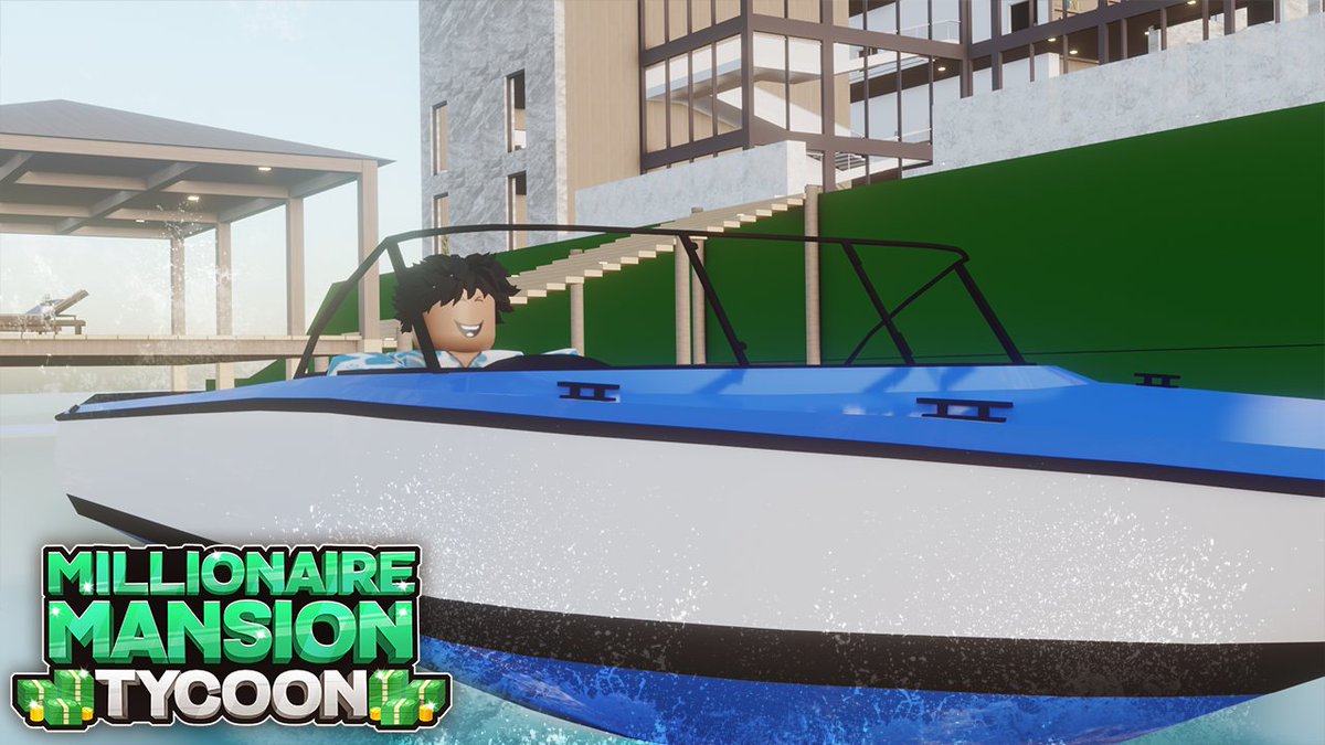 LeadingStudioRB's tweet photo. Millionaire Mansion Tycoon has now been RELEASED on PC and Mobile!   

Unlock and drive amazing cars, boats, and planes, invite friends to your mansion, race cars at the race track, roleplay with friends, visit other mansions, and MUCH MORE!  

Play now:
https://t.co/nx9w0gAjAd https://t.co/9by3xVAo5K