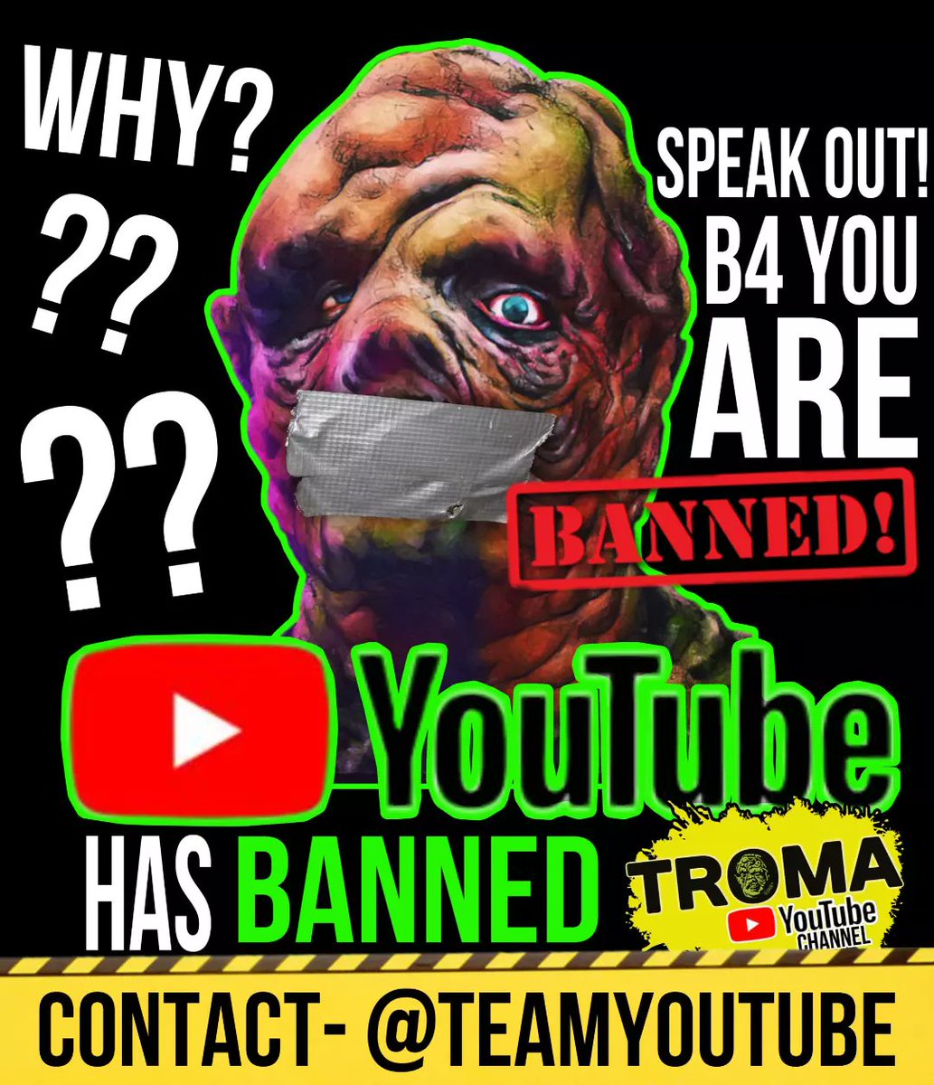 lloydkaufman's tweet photo. Curse Of The Weredeer trailer is here!! Brand New from @Troma_Team and #shithouseProductions @BabetteBombshel @keanuslastname @ZacIsNotFunny @ChrissyStar9 @Daisyxjay @UndressJess https://t.co/afRIXzFxBB
Keep using @TeamYouTube !!!! Keep it going! Ty! https://t.co/6pXczZE1CF
