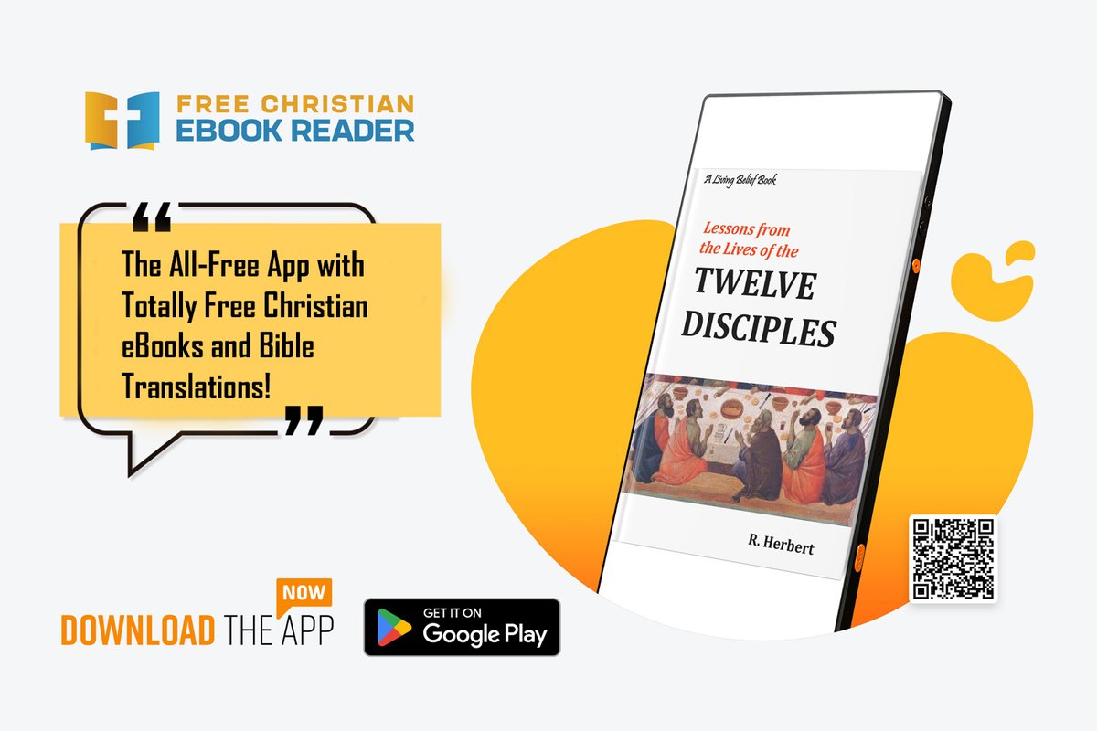 The Free Christian EBook Reader lets you download and read high quality Christian ebooks and Bibles for free! No app costs, locked features, or adds – and all books are free. Scan the QR code below, or download from the Google Play Store: tinyurl.com/5b5nwhs7