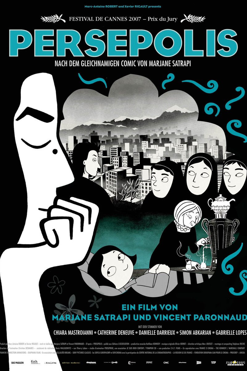 Le film Persepolis de Marjane Satrapi ressort en salle cet été, en version 4k. J’vous recommande grandement de profiter de ces conditions optimales pour le découvrir.
