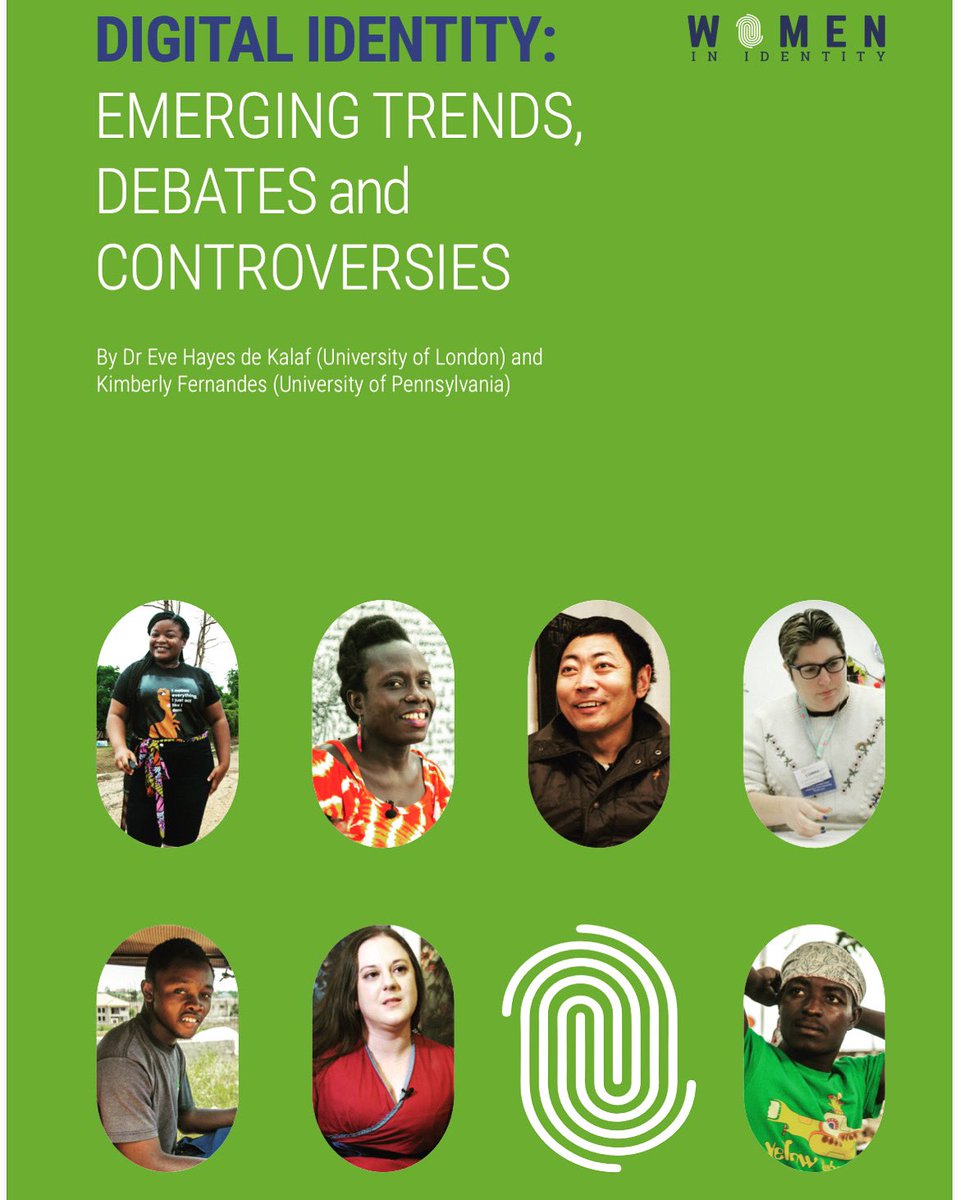 EveHayes123's tweet photo. @MaynoothUni After a great @HIDDEN_CA21120 keynote last week, I am very happy to announce the launch of our new @WomeninID report co-authored w/ @kimmerrlee "Digital Identity: Emerging Trends, Debates and Controversies" #digitalidentity #IDCodeofConduct

https://t.co/UmQ36ookQw https://t.co/w5dIb4D4fA