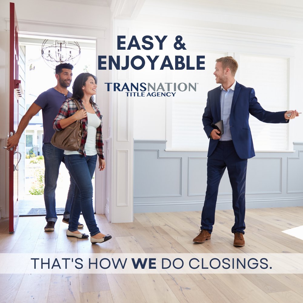 TransnationT's tweet photo. We make sure the closing process for you is easy and enjoyable. Our team will make sure you are relaxed and understand the process. Contact us today to set up your closing date!π£οΈ
Visit our website at https://t.co/5BqKtJTsc8.
#MIrealestate #INrealestate #closing https://t.co/eZIGyqAOaQ