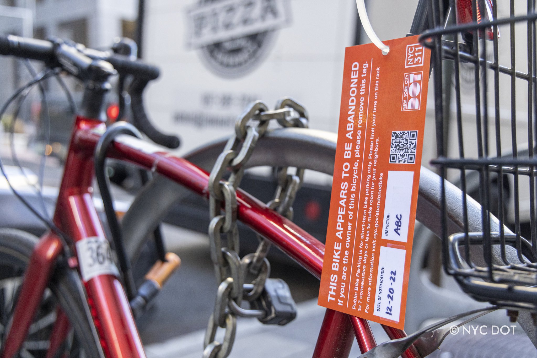 NYC DOT on Twitter "Beginning in July, NYC DOT & partners will tag abandoned BikeNYC to be