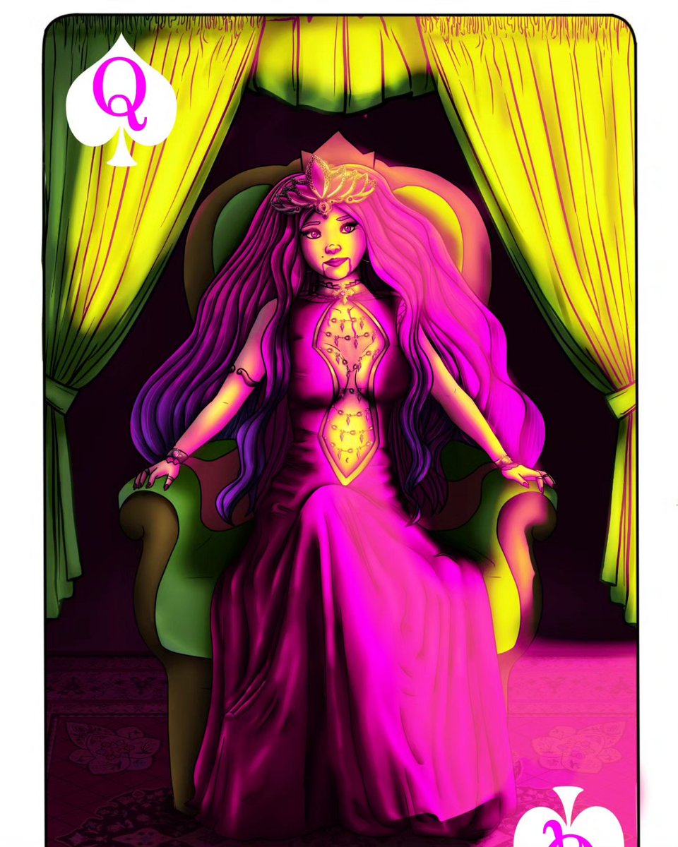 PiffCreations's tweet photo. Ok maybe i do have a little bit of a back log of art to post....

 I had a lot of fun with drawing Rosalina has the queen she is

#rosalina #originalcharacter #oc #artofinstagram #deckofcards #queencard #queen #vampiric #gothic #gothicqueen #redhead https://t.co/E0kq1dCgFG