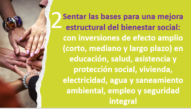 jmenkos's tweet photo. 2. Sentar las bases para una mejora estructural del bienestar social