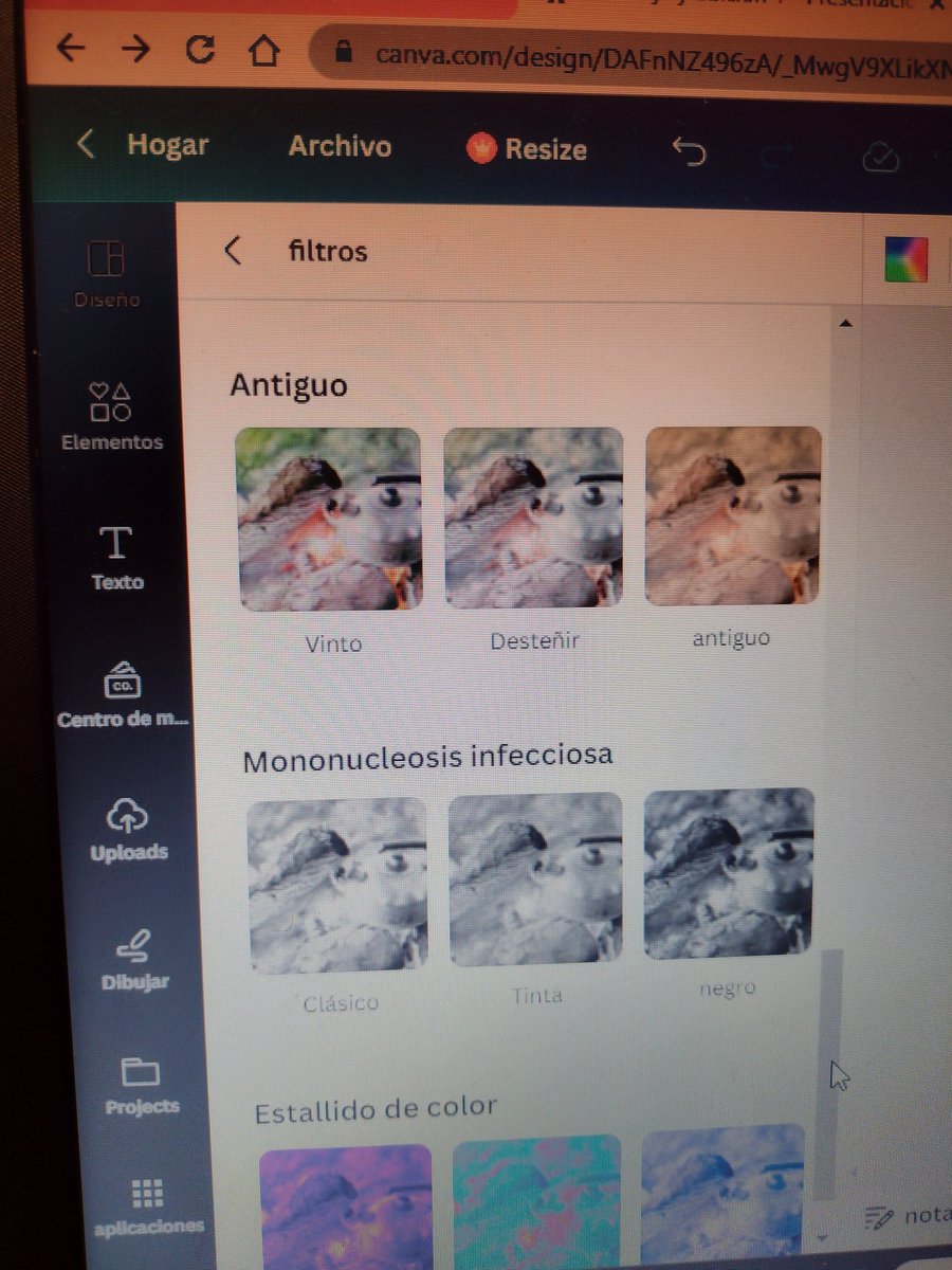 ah sí mi filtro favorito para fotos mononucleosis infecciosa