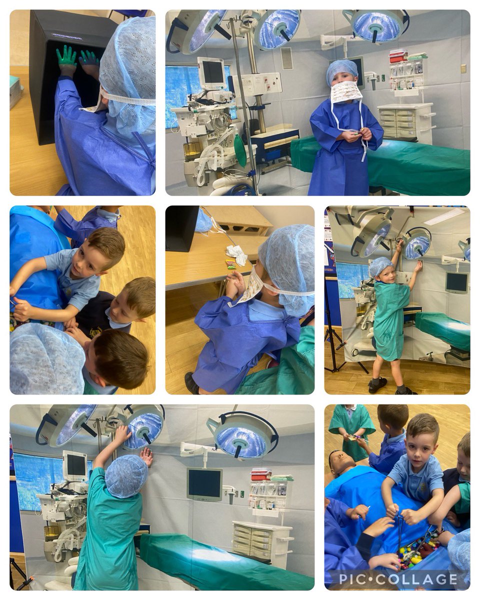 Reception have been inspired by these amazing ‘Operating Department Practitioners’ who came to visit us this morning. We were so very lucky to of learnt about what they do in their wonderful jobs and how they help so many people!🫶🏼👨‍⚕️👩‍⚕️ <a href="/ComberbachLC/">Miss Cooke</a> @ComberbachMissR