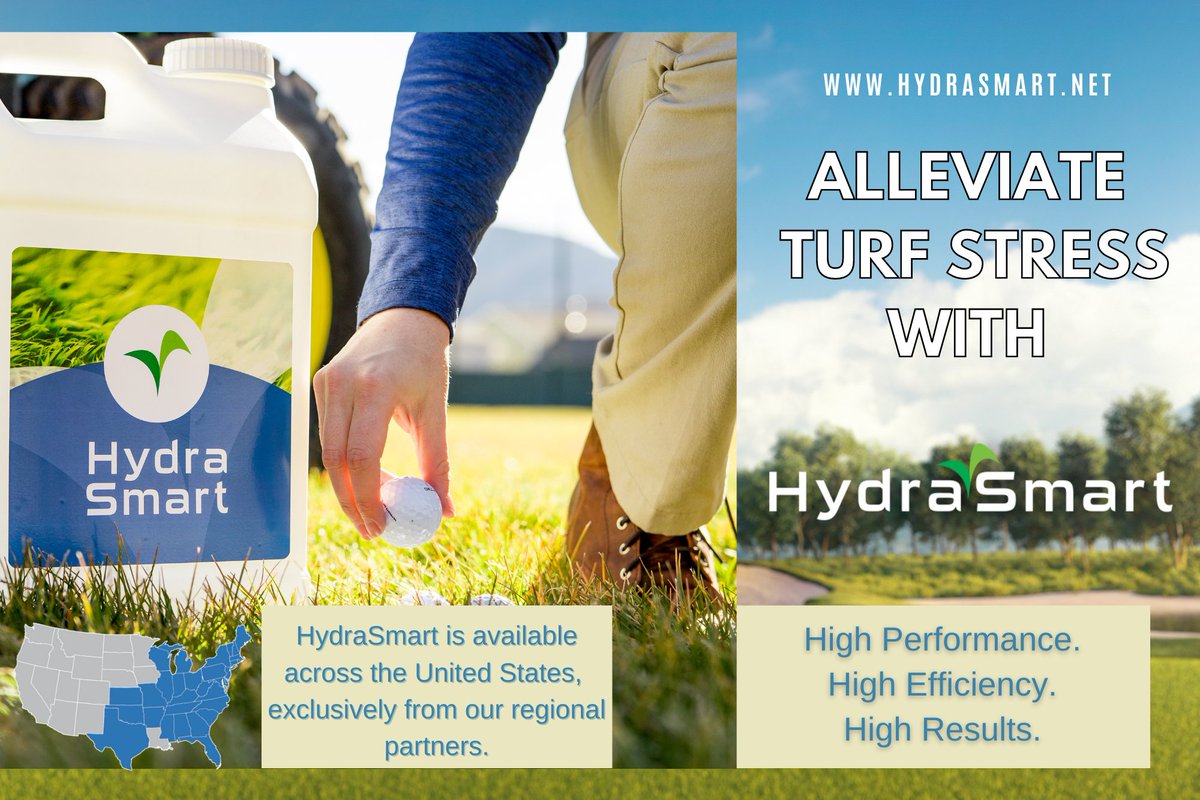 _hydrasmart's tweet image. You need less stress in your life. Alleviate Turf Stress with @_hydrasmart